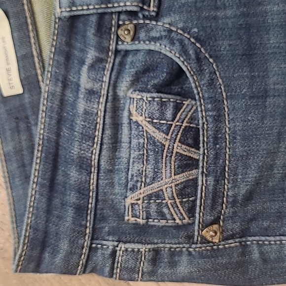 Kut From the Kloth Jeans Women's sz 10 Stevie Straight Leg Mid Rise Denim Jeans - Picture 6 of 15